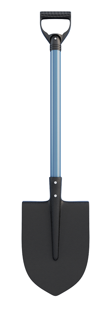 NOT a snow shovel, unless it's all you have.